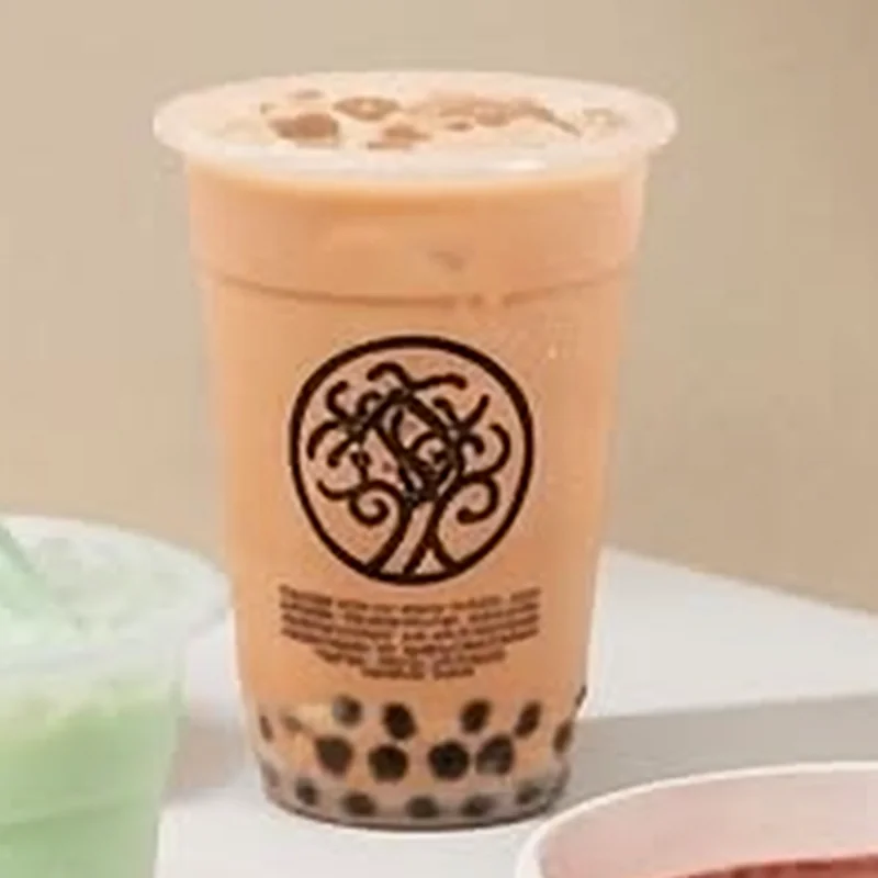 Gluta-Collagen Salted Caramel Coffee with pearls in a Vita Bella cup